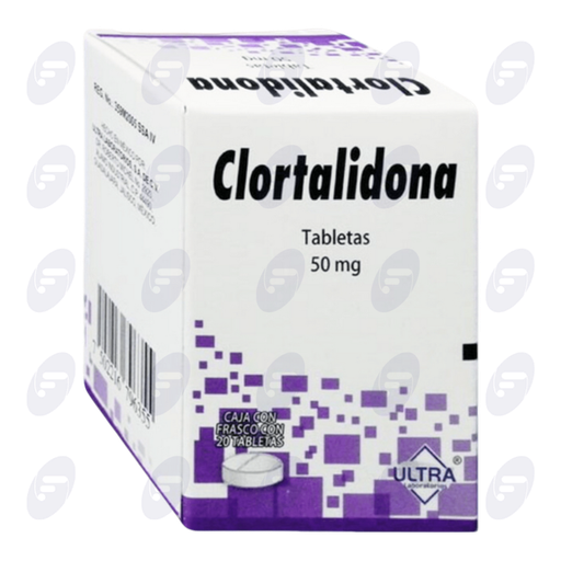 [120143] CLORTALIDONA ULTRA 50 MG CAJA C/20 TAB