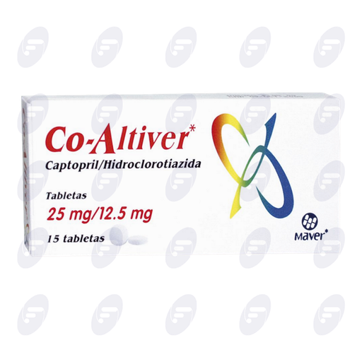 [031108] CO-ALTIVER    25/12.5 MG.CAJA C/15 TABS.
