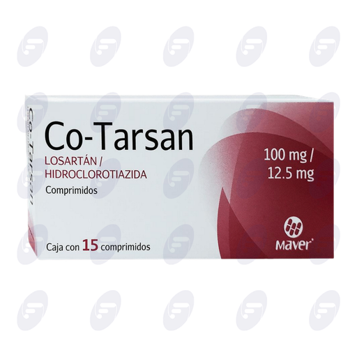[031267] CO-TARSAN 100/12.5 MG. CAJA C/15 COMP.