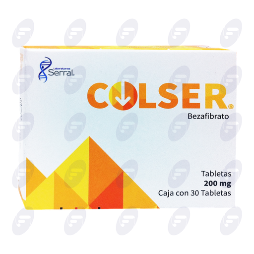 [052016] COLSER  (BEZAFIBRATO)  200 MG. C/30 TABS