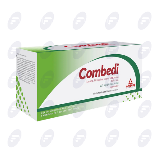[020129] COMBEDI 100 MG/ 50 MG /10 MG CAJA C/5 AMP.