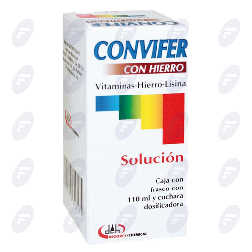 [003015] CONVIFER C/HIERRO      SOL.FCO.C/110 ML.