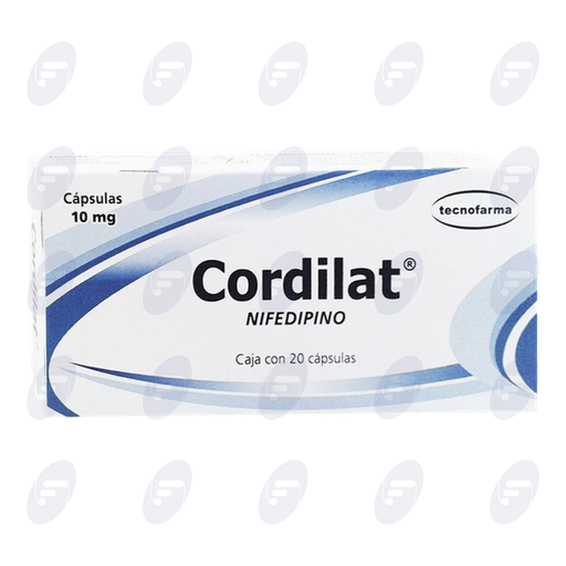 [169019] CORDILAT   10 MG. CAJA C/20 CAPS.