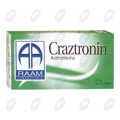 [190022] CRAZTRONIN   500 MG.CAJA C/3 TABS.