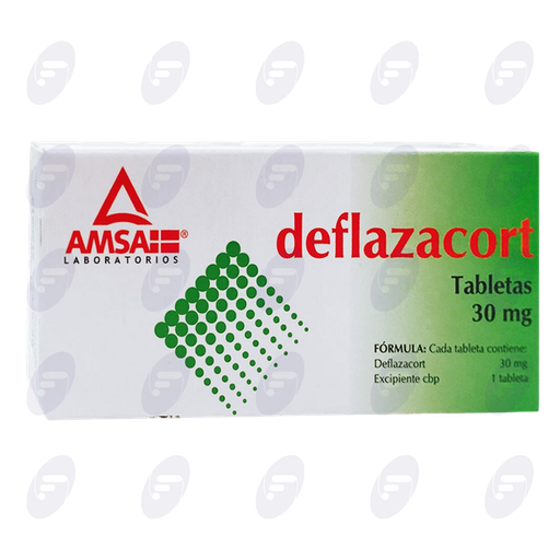 [020090] DEFLAZACORT  30 MG.  CAJA C/10 TAB