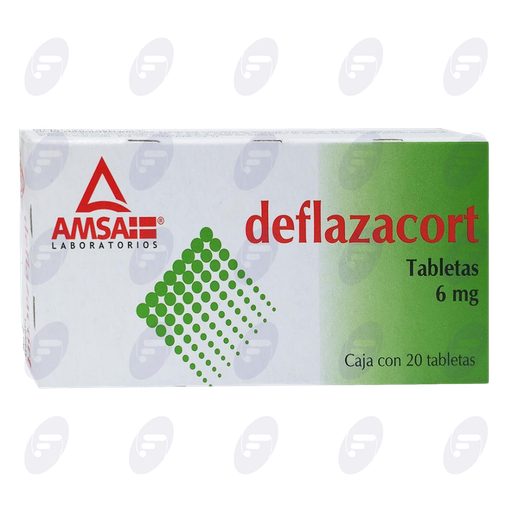 [020083] DEFLAZACORT  6 MG.  CAJA C/20 TAB