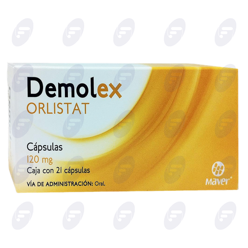 [031253] DEMOLEX     120 MG CAJA C/21 CAPS.
