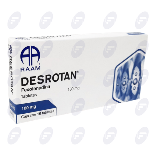 [190072] DESROTAN 180 MG CAJA C/10 TABLETAS