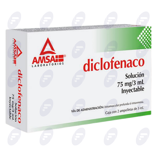 [020116] DICLOFENACO 75MG CAJA C/2 AMP C/3ML