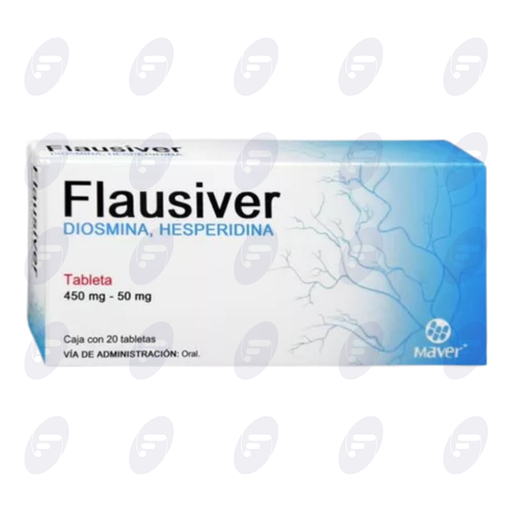 [031356] DIOSMINA/HESPERIDINA 450/50MG CAJA C/20 TABLETAS
