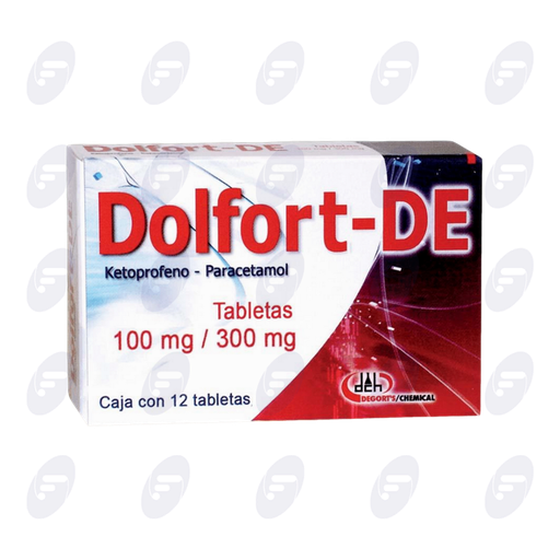 [003142] DOLFORT-DE    100/300 MG.CAJA C/12 TABS.