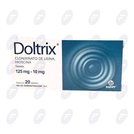 [031340] DOLTRIX 125MG/10MG CAJA C/20 TABLETAS