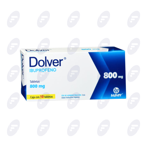 [031351] DOLVER           800MG.CAJA C/10 TABS.