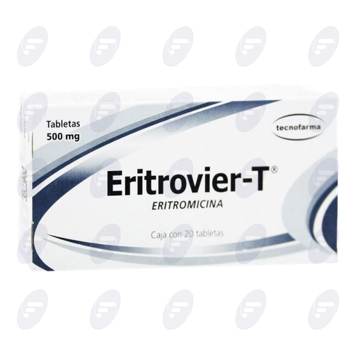 [169014] ERITROVIER-T  500 MG. CAJA C/20 TABS.