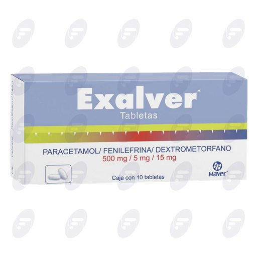 [031175] EXALVER                  CAJA C/10 TABS.
