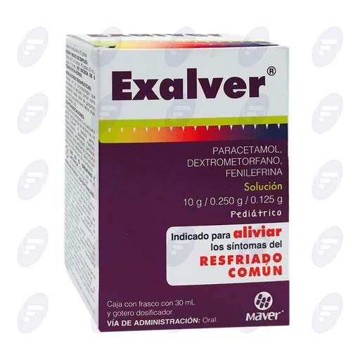 [031279] EXALVER 10G/.250G/.125G  30 ML.SOL PED