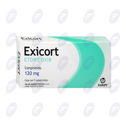 [031338] EXICORT 120 MG CAJA C/7 COMPRIMIDOS