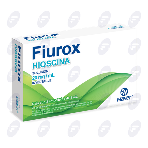 [031362] FIUROX 20MG/ML CAJA C/3 AMP DE 1 ML
