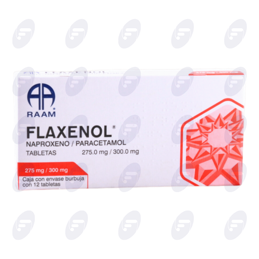 [190049] FLAXENOL   275/300 MG.CAJA C/12 TABS.