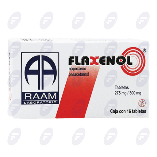 [190027] FLAXENOL   275/300 MG.CAJA C/16 TABS.