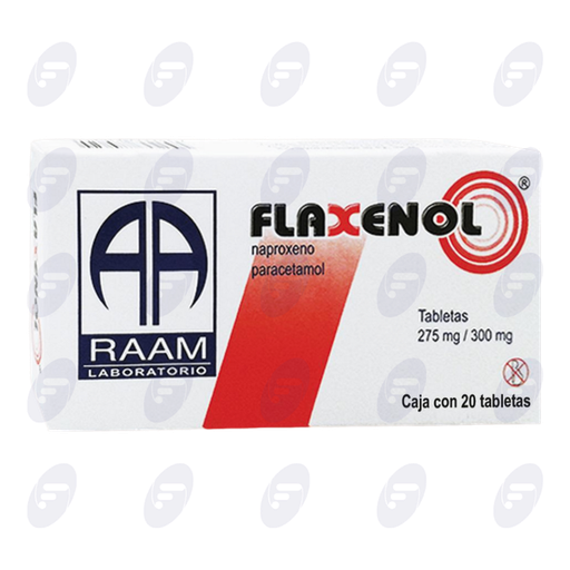 [190028] FLAXENOL   275/300 MG.CAJA C/20 TABS.