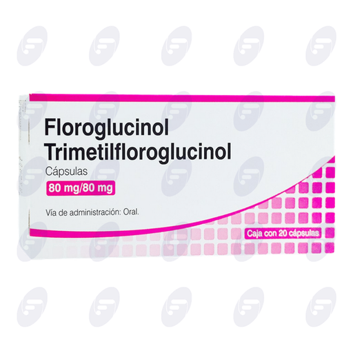 [084047] FLOROGL,TRIMET 80MG/80MG.CAJA C/20CAPS