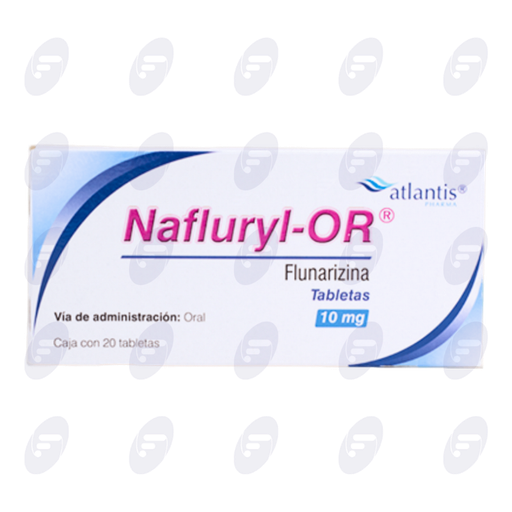 [084048] FLUNARIZINA 5MG CAJA C/20 TABLETAS
