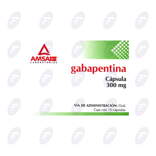 [020131] GABAPENTINA 300 MG CAJA C/15 CAPS
