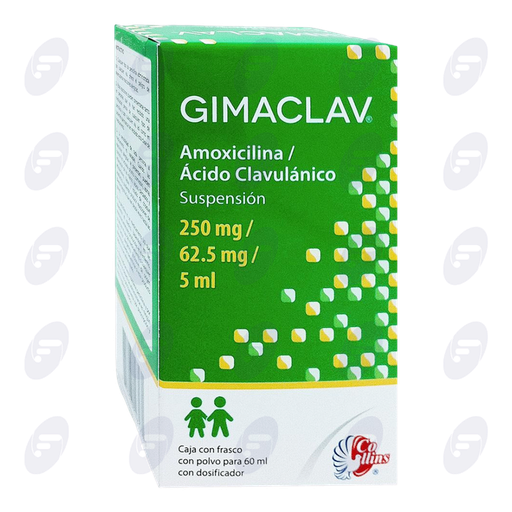 [034238] GIMACLAV     250 MG.C/62.5 ML.60 ML SUSP