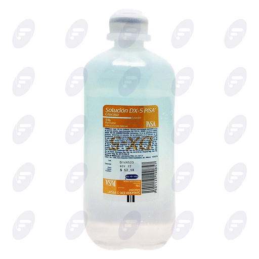 [012025] GLUCOSA 5% (DEXTROSA)      FCO.C/500 ML.