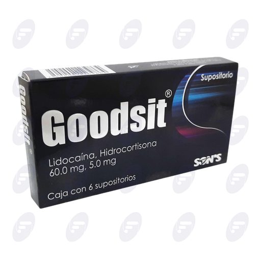 [013198] GOODSIT  CAJA C/6 SUPOSITORIOS