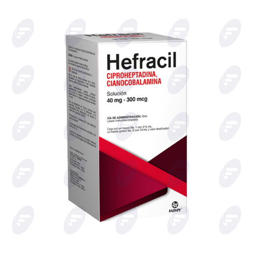 [031364] HEFRACIL 40MG/300MCG CAJA C/FRASCO C/ 220 ML SOLUCION