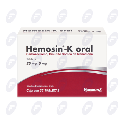 [230019] HEMOSIN K CAJA C/32 TABLETAS