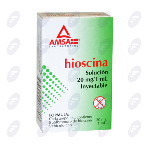 [020096] HIOSCINA   20 MG.CAJA C/3 AMP.1 ML.