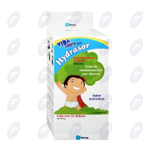 [023189] HYDRASOR CAJA C/25 SOBRES POLVO NATURAL