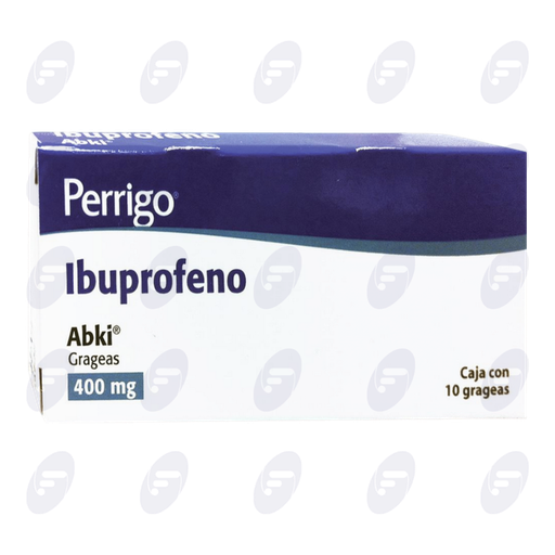 [111026] IBUPROFENO (ABKI)   400 MG.CAJA C/10 GRAG.