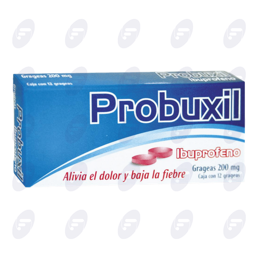 [111040] IBUPROFENO (PROBUXIL) 200 MG. CAJA C/12 GRAG.
