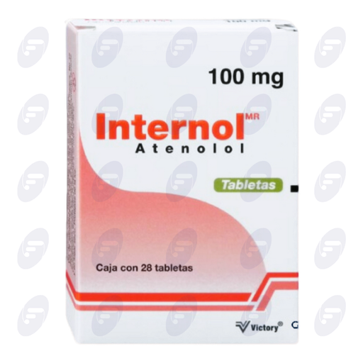 [152041] INTERNOL 100 MG CAJA C/28 TABLETAS