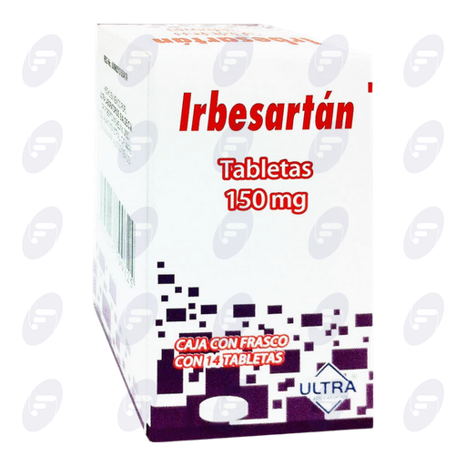 [120076] IRBESARTAN  ULTRA 150 MG. CAJA C/FCO. C/14 TAB
