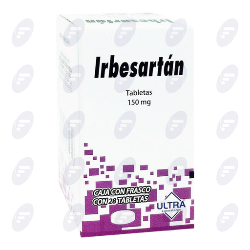 [120091] IRBESARTAN  ULTRA 150 MG. CAJA C/FCO. C/28 TAB