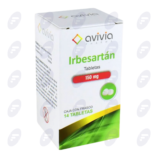 [220030] IRBESARTAN AVIVIA 150 MG. CAJA C/FCO.C/14TA