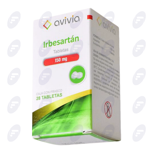 [220064] IRBESARTAN AVIVIA 150 MG. CAJA C/FCO.C/28TA