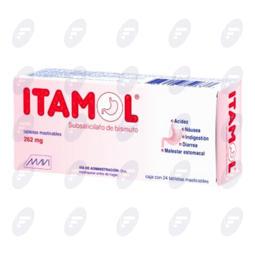 [107126] ITAMOL            262 MG.CAJA C/24 TABS.