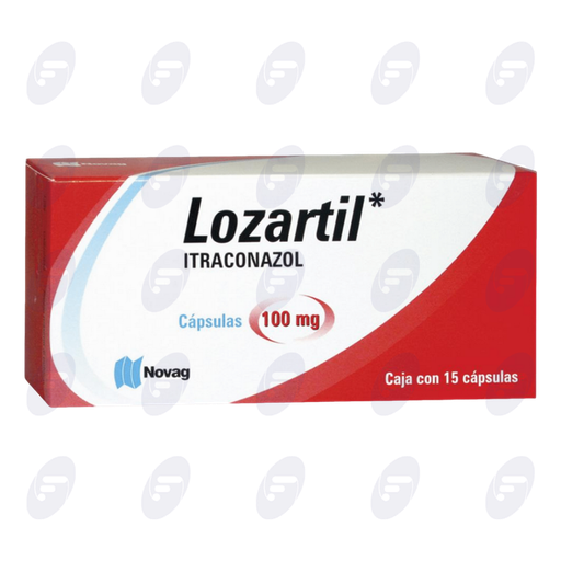 [023144] ITRACONAZOL (LOZARTIL) 100 MG.CAJA C/15 CAPS.