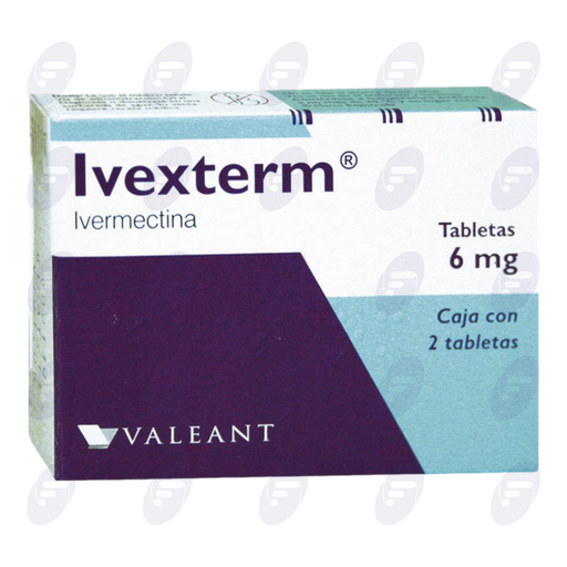 [087018] IVEXTERM  6 MG.CAJA C/2 TABS.