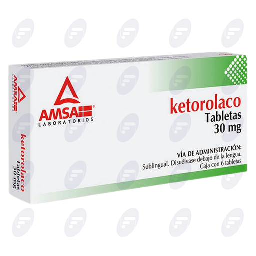 [020039] KETOROLACO AMSA  30 MG. CAJA C/3 AMP.