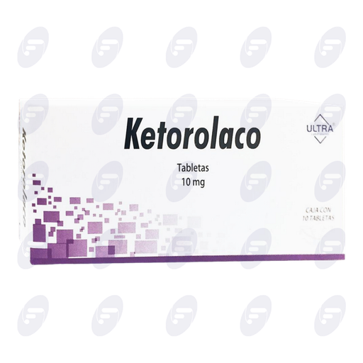 [120114] KETOROLACO ULTRA  CAJA  10 MG.  C/10TABS