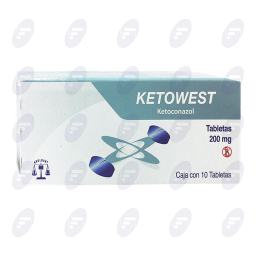 [066078] KETOWEST/KETOCONAZOL  200 MG. C/10 TABS.
