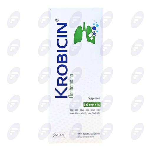 [107121] KROBICIN 250 MG.C/60 ML.CAJA C/FCO.SUSP.