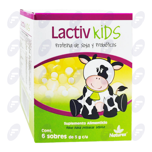 [091022] LACTIV KIDS CAJA C/6 SOBRES POLVO